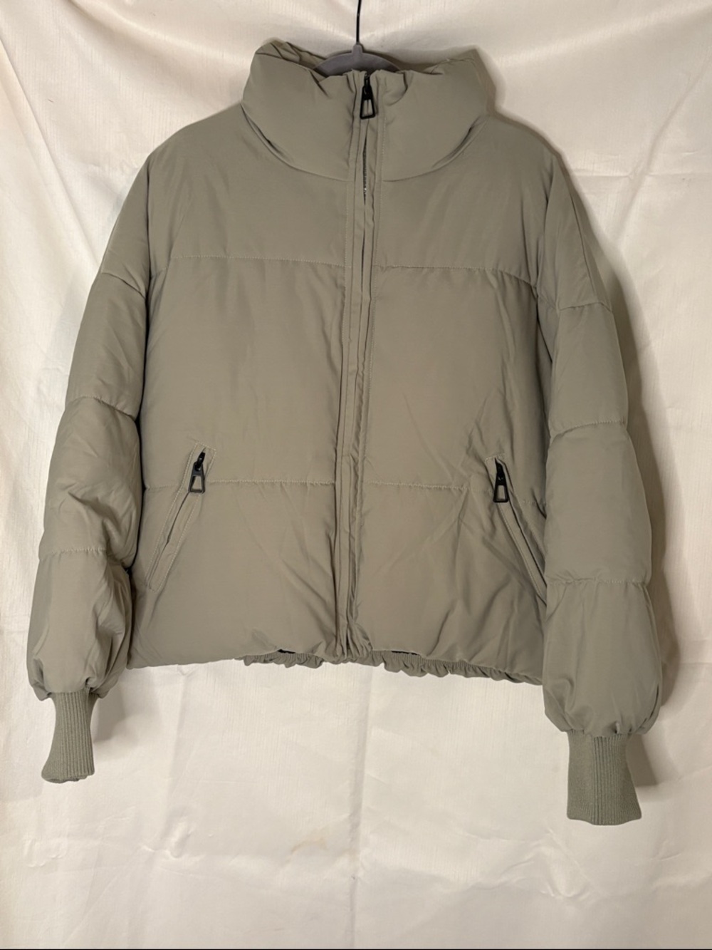 Amazon Sage Green Puffer Jacket